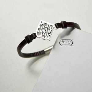 دستبند مردانه تو مرا جان و جهانی