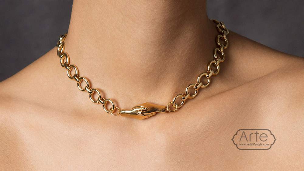 necklace - گردنبند نقره زنانه