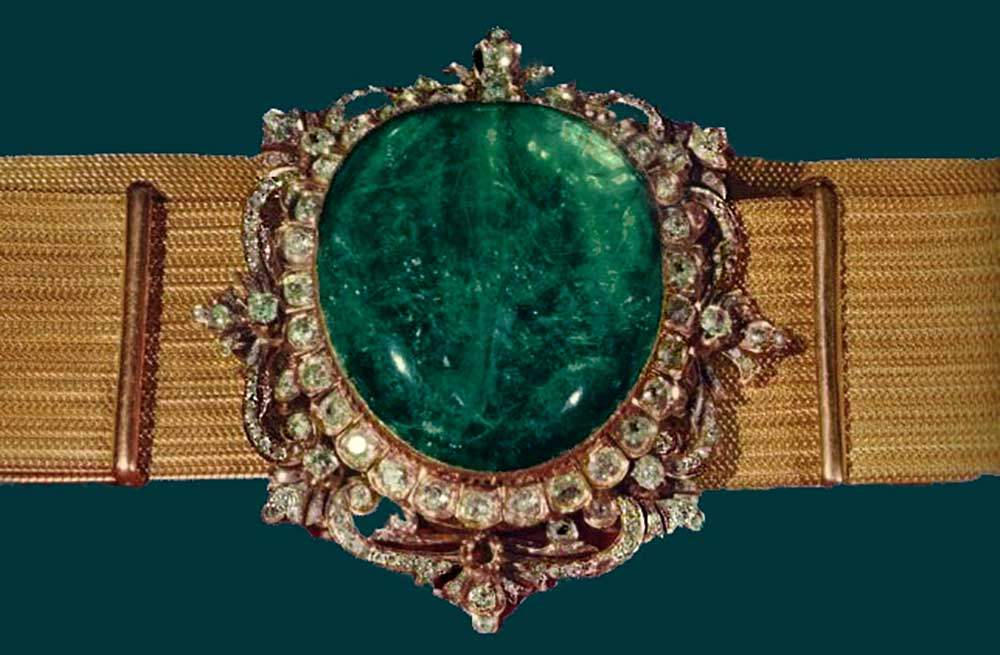کمربندزرین - جواهرات سلطنتی ایرانی؛ پنج مورد از مشهورترین جواهرات سلطنتی تاریخ ایران