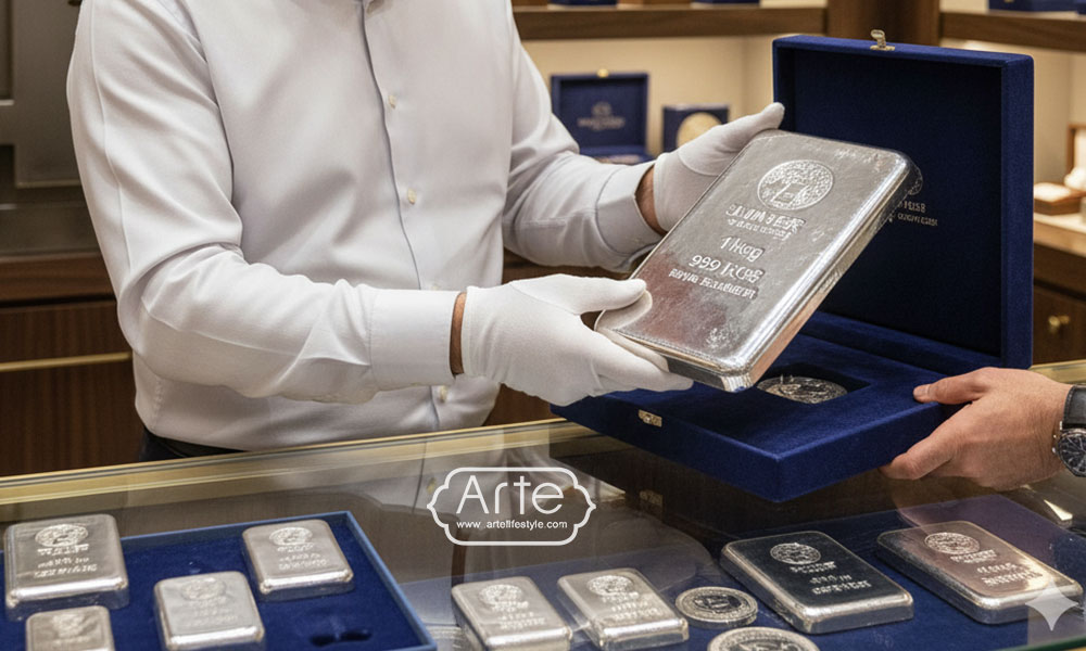 نكات خريد شمش نقره براي سرمايه گذاری