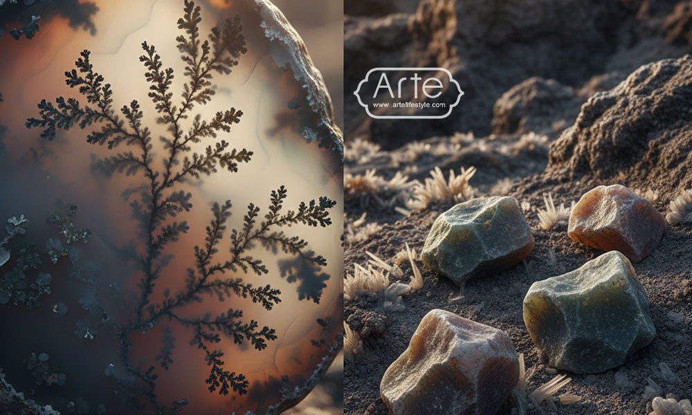 سنگ شجر چیست و چگونه شکل می‌گیرد؟