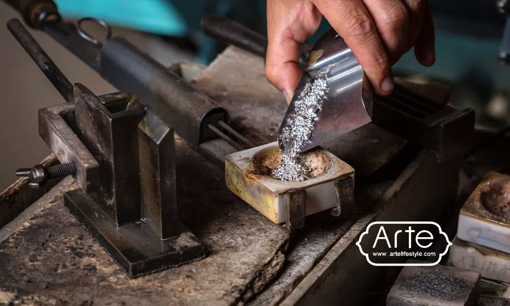 روش های ریخته گری نقره